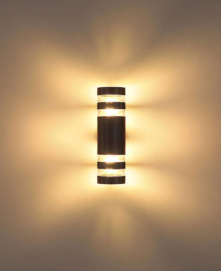 Globo Lighting Διπλό Σποτ με Ντουί E27 σε Γκρι Χρώμα