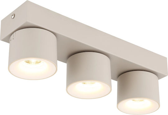 Globo Lighting LED Θερμό Λευκό Σποτ σε Μπεζ Χρώμα