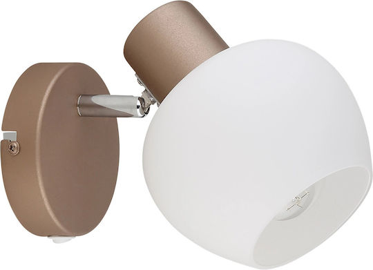 Globo Lighting Single Spot In Brown Colour Globo Lighting Single Spot In Brown Colour
