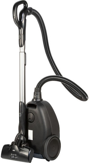 AEG EcoLine / VX8 Vacuum Cleaner 600W Bagged 3.5lt Denim Blue