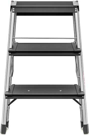 Hailo Aluminium-Leiter mit 2x3 Stufen