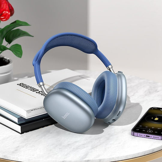 Hoco W55 Kabellose Bluetooth Über Ohr Kopfhörer Himmelblau
