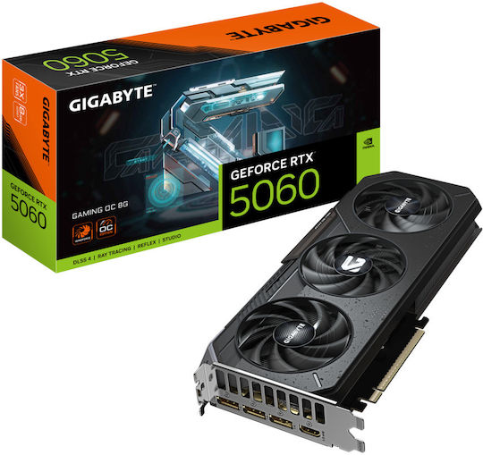 Gigabyte GeForce RTX 5060 rev. 2.0 8GB GDDR7 GAMING OC Видео карта