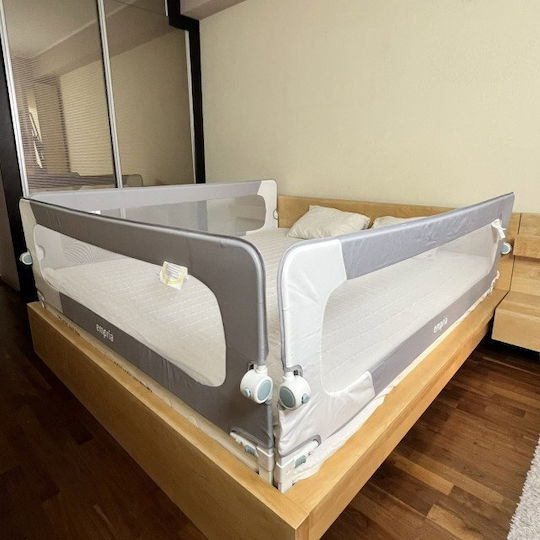 Bară de protecție pentru pat pliabilă pentru copii 200x200 cm pat