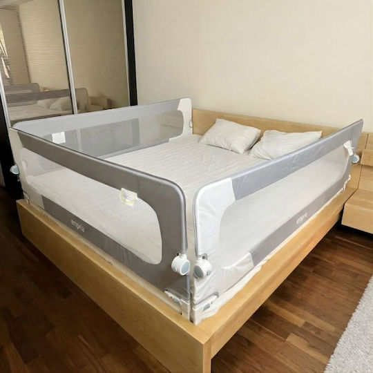 Bară de protecție pentru pat pliabilă pentru copii 200x200 cm pat