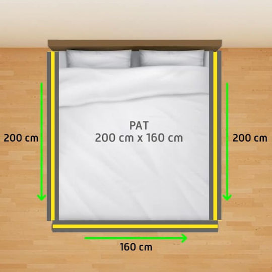 Basic Package 3 Empria Bariere de Protecție pentru Pat 160x200 Cm