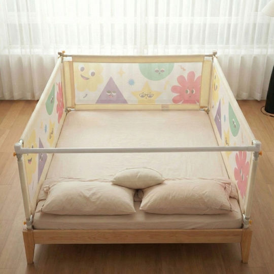 Pachet de bază 3 Empria Bariere de protecție pentru pat Basic 200x200 cm + Bară de stabilizare