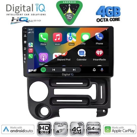 Digital IQ BXK 19219_CPAA 9 инчов мултимедиен таблет Hyundai Atos модел 1996-2013