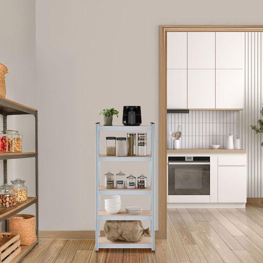 Relaxdays Ραφιέρα Dexion 70x30x150εκ. με 5 Ράφια
