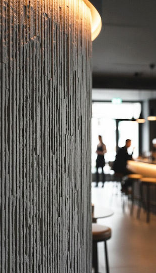 3D Wall Panels with Glue Grey 120x60cm 10pcs