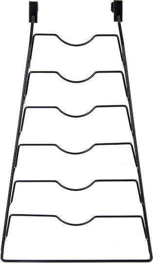 Orion Schrank-Geschirrständer Metallisch 27.5x9.5x46.5cm Schwarz