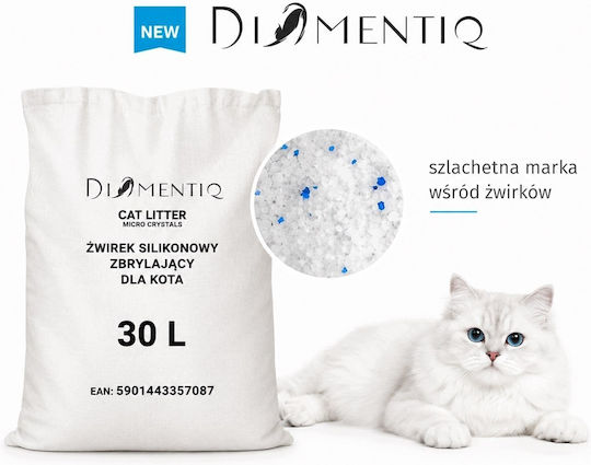 Diamentiq Kristalline Katzenstreu 16kg / 30lt