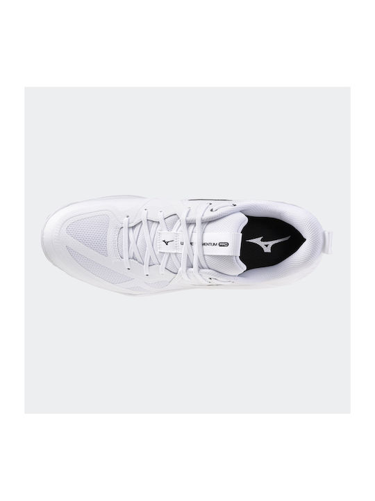 Momentum Pro Sport Shoes Volleyball White / Metallic Gray / Black
