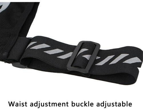 Γιλέκο Τρεξίματος Θήκη Κινητό Έξτρα Θήκες Φακό Ρυθμιζόμενη Μέση Ιμάντες