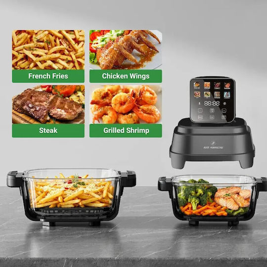 Just Perfecto Air Fryer 4lt Black