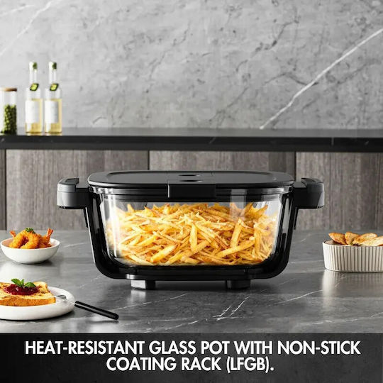 Just Perfecto Air Fryer 4lt Black