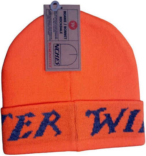 Vollgesicht Männer Strickmütze in Orange Farbe
