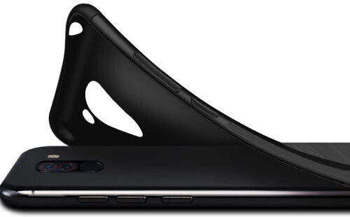 Imak Series Back Cover Σιλικόνης Μαύρο (Huawei Mate 20)
