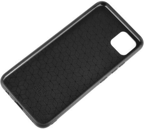 Coating View Back Cover Synthetic Leather / Plastic Black (Realme C11)
