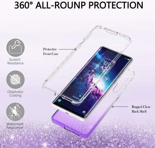 Задна корица Силикон Лилав (TCL 20 Pro 5G)
