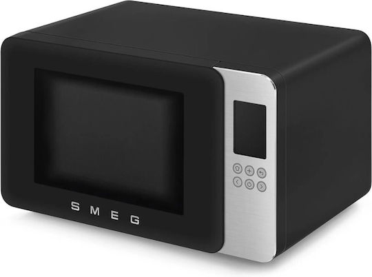Smeg Collezione Микровълнова фурна с грил 29 л Черна