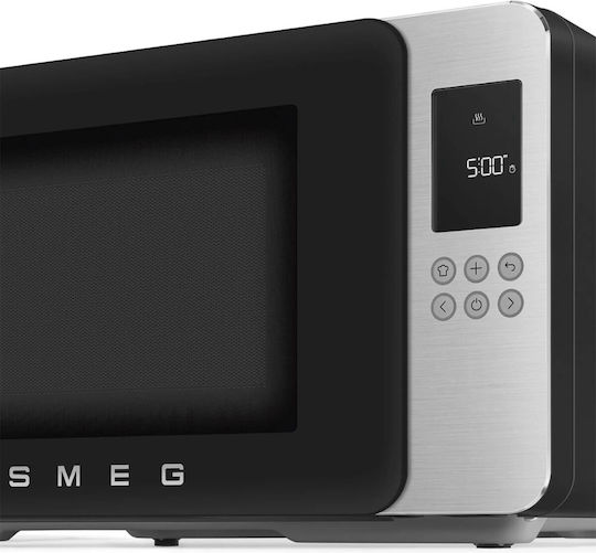 Smeg Collezione Микровълнова фурна с грил 29 л Черна