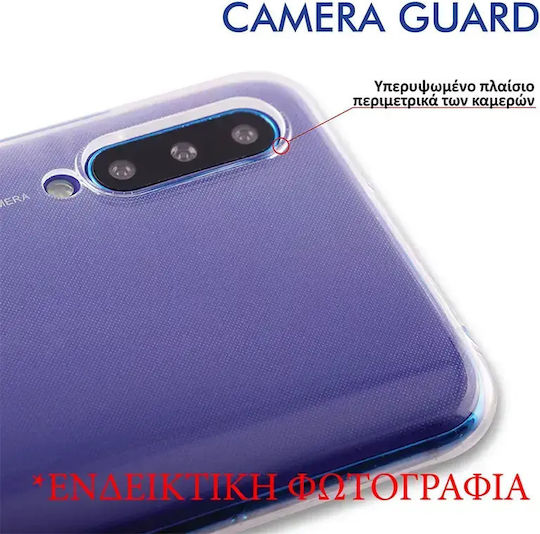 Volte-Tel Slimcolor Air Задна корица Силикон Прозрачен (Realme GT 5G)