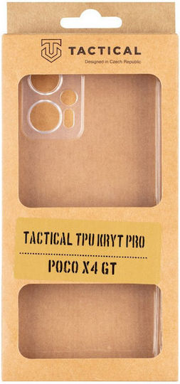 Tactical Back Cover Silicone Transparent (Poco X4 GT 5G)