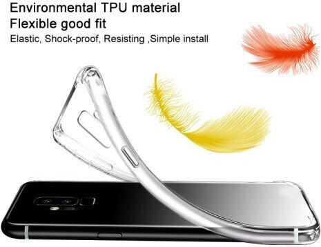 Imak Stealth Back Cover Silicone Transparent (Huawei Y6 2018)
