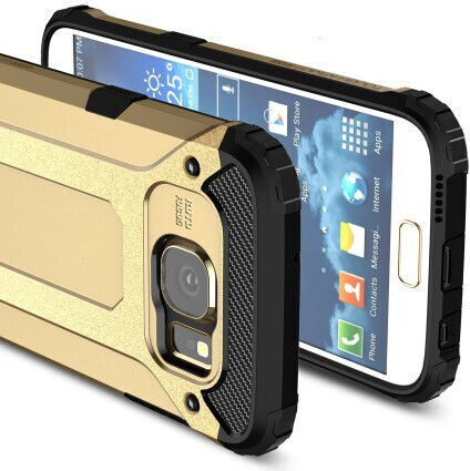 Senso G930 Задна корица Пластмаса Златист (Galaxy S7)