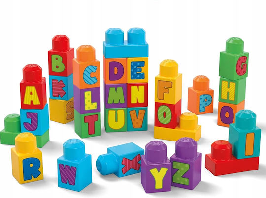Mega Bloks Εκπαιδευτικά Τουβλάκια ABC για 1+ Έτους 30τμχ