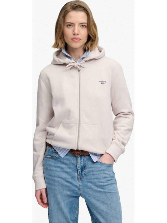 Superdry Graue Kapuzenjacke