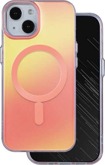 Shield Back Cover Silicone / Plastic Pink (iPhone 15)