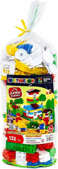 Hashtag Toys Cuburi de construit educative pentru 3+ ani 132 buc HTB1201
