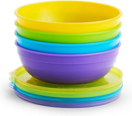 Munchkin Love-a-bowls Plastic Feeding Set 2 Pieces