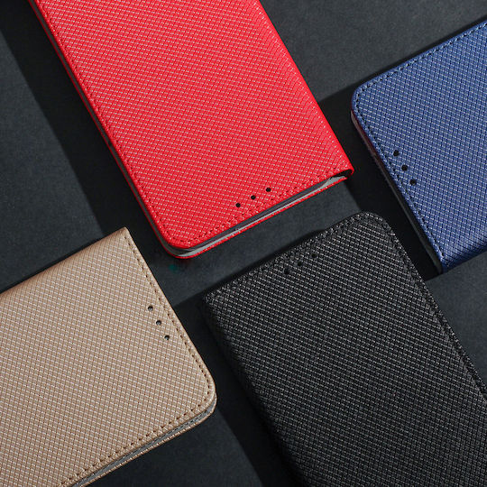 Smart Red Silicone Book Case Oppo Reno15 F