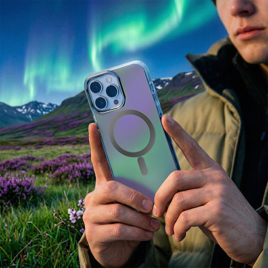 Shield Rückseite Umschlag aus Silikon / Kunststoff Grau für iPhone 17 Pro