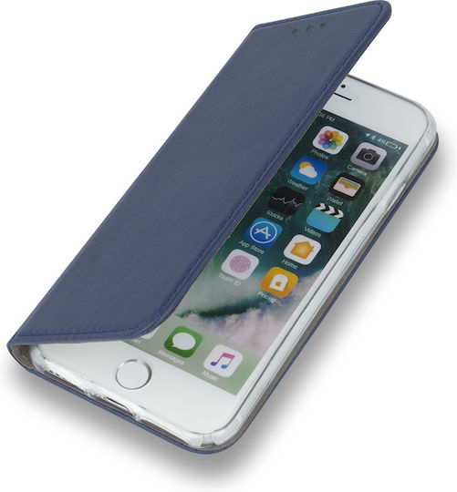 Smart Silicone Book Navy Blue Case Oppo Reno15 F