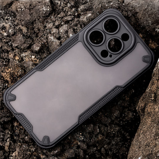 Defender Задна корица Силикон / Пластмаса 1.5мм Черен (iPhone Air)