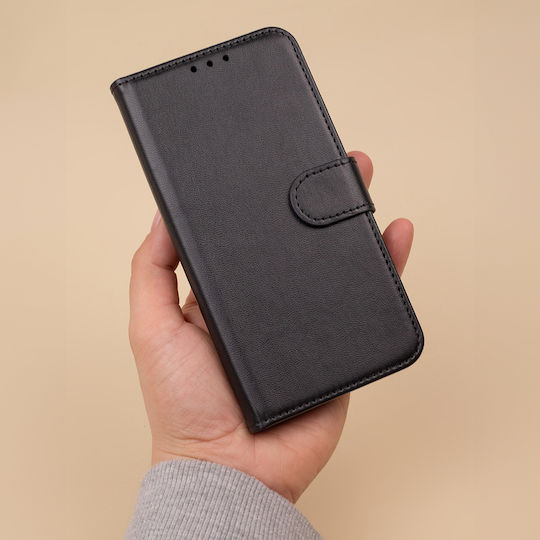 Smart Книга Кожен Черен (Redmi Note 15 Pro 5G)