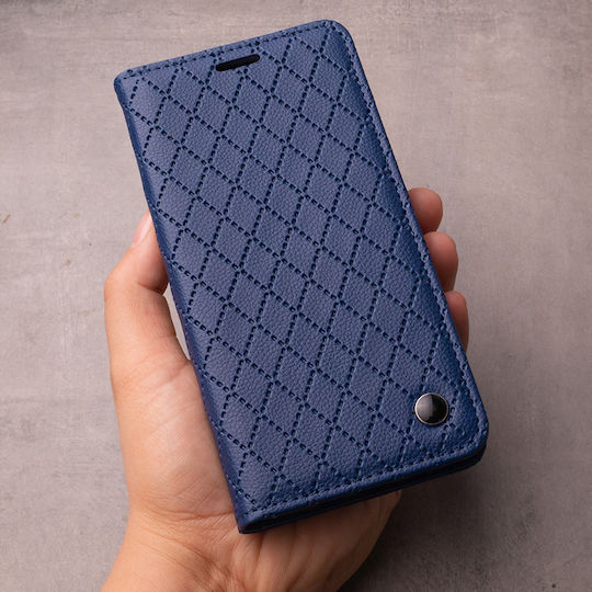 Smart Book Δερμάτινο Navy Μπλε (Redmi Note 15 Pro 5G)