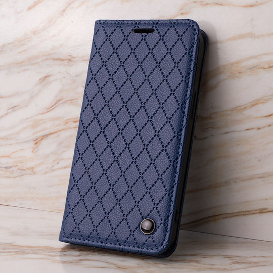 Smart Book Δερμάτινο Navy Μπλε (Redmi Note 15 Pro 5G)