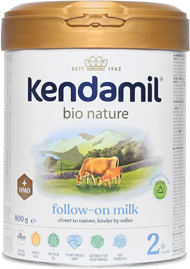 Kendamil Pulvermilch Bio Nature 2 HMO+ für 6m++ Monate 800gr