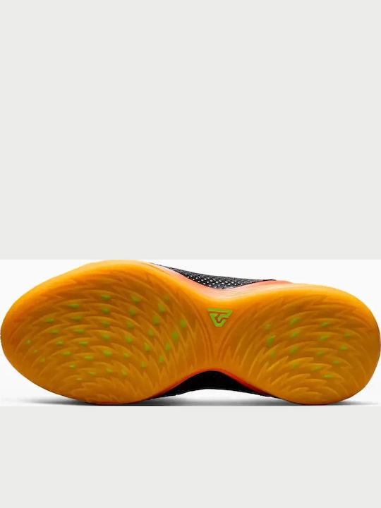Giannis Freak 8 Fearless Low Basketball Shoes Black Laser Crimson Metallic Silver Laser Orange