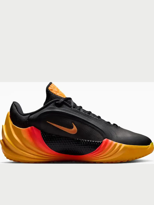 Giannis Freak 8 Fearless Low Basketball Shoes Black Laser Crimson Metallic Silver Laser Orange