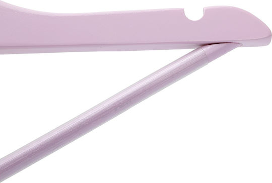 UnicUtil Kinder Kleiderbügel Hölzernes Rosa UUUM20X50 50 Stück