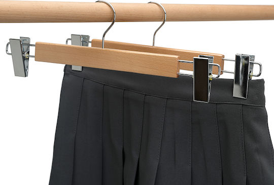 UnicUtil pentru pantaloni Lemn Bej 20 bucăți UnicUtil pentru pantaloni Lemn Bej 20 bucăți