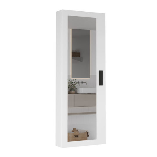 UnicUtil Coloană de baie de perete M44xA15xÎ120cm Albă