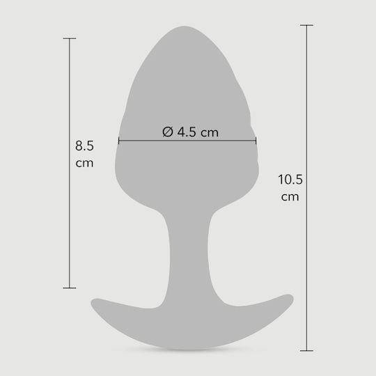 ToyJoy Πρωκτική Σφήνα Large Μπλε