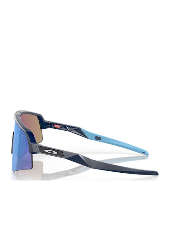 Oakley Sutro Lite Sweep Prizm Sapphire Unisex Γυαλιά Ηλίου με Navy Μπλε Σκελετό και Πολύχρωμο Φακό